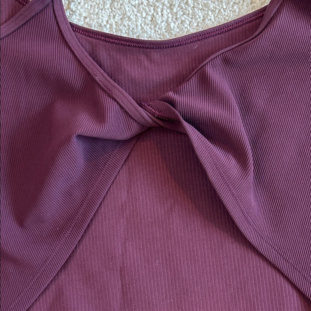 Lululemon Corset Style Twist Back Crop Top - Picture 4 of 7